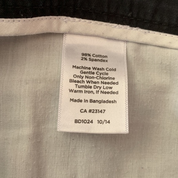 Talbots Summer black crop pants size 8 - great price! - Picture 9 of 10